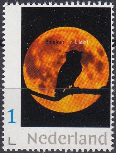 Postzegel  “Donker en Licht”